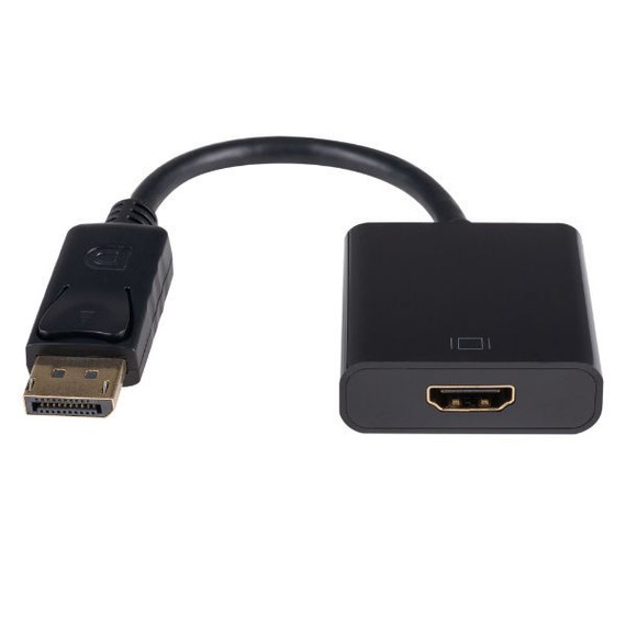 DYNAMIX DisplayPort to HDMI Active Cable Converter. 200mm. Max Res 4K@60Hz (3840x2160)