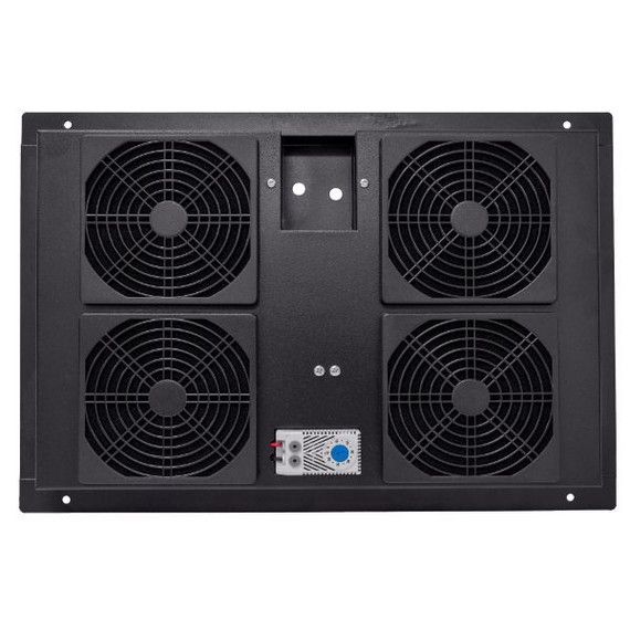 DYNAMIX Replacement Drop in Fan Tray for SR Series Cabinets. Includes Thermostat Feature
