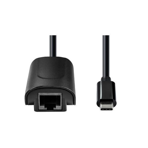 DYNAMIX USB-C To RJ45 Gigabit Ethernet Network Adapter. Supports 10/100/1000Mbps - Plug & Play - Black Colour.