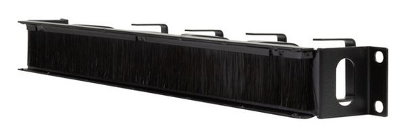 DYNAMIX 1RU 19 40mm Recessed Brush Cable Management Bar. Dimensions 44x88x485mm - supplied with Cage Nuts. DYNAMIX 1RU 19 40mm Recessed Brush Cable Management Bar. Dimensions 44x88x485mm - supplied with Cage Nuts.