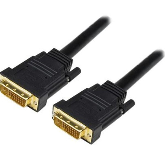 DYNAMIX 10m DVI-I Male to DVI-I Male Dual Link (24+5) Cable. Supports Digital & Analogue Signals