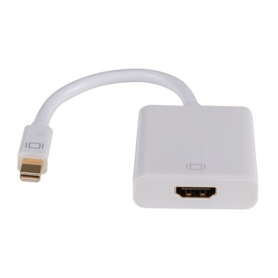 DYNAMIX 0.2m Mini DisplayPort to HDMI Passive Cable Convertor. Max Res: 1080p@60Hz (1920x1080) DYNAMIX 0.2m Mini DisplayPort to HDMI Passive Cable Convertor. Max Res: 1080p@60Hz (1920x1080)