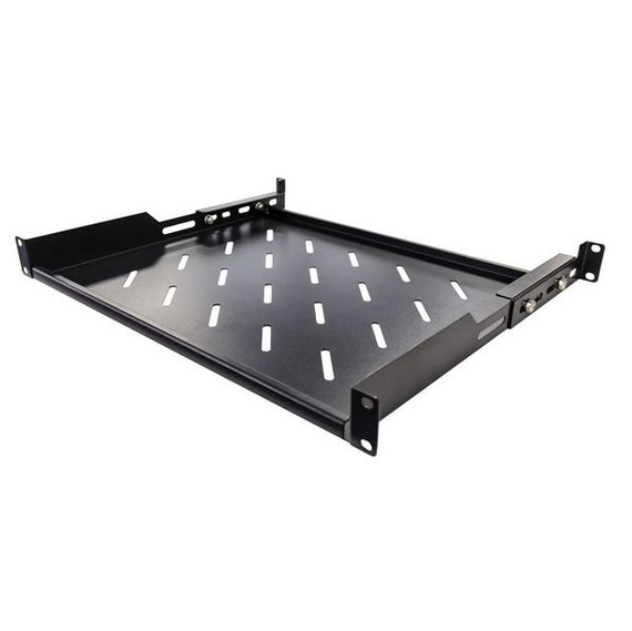 DYNAMIX Universal Fixed Shelf - 550mm Deep Shelf with Expanding Mounting Rail 550~655mm. Max load: 60kg DYNAMIX Universal Fixed Shelf - 550mm Deep Shelf with Expanding Mounting Rail 550~655mm. Max load: 60kg