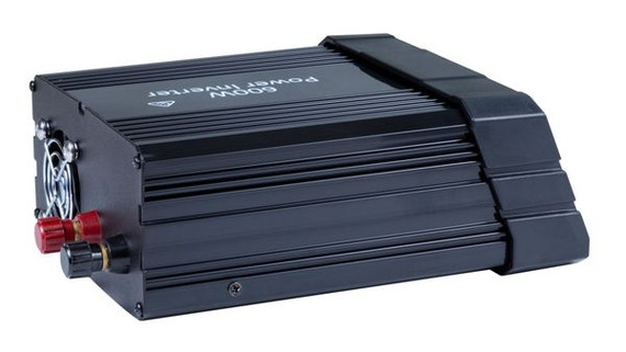 DYNAMIX 600W Power Inverter Input: 13.5V DC, Output: 230V AC. Two USB power ports: 2.1A & 1A. High/Low Voltage and Overload Protection. DYNAMIX 600W Power Inverter Input: 13.5V DC, Output: 230V AC. Two USB power ports: 2.1A & 1A. High/Low Voltage and Overload Protection.