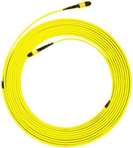 DYNAMIX 30M MPO APC ELITE Trunk Single-mode Fibre Cable. POLARITY C Crossed Trunk Cable Made with ELITE Low Loss Female Connectors DYNAMIX 30M MPO APC ELITE Trunk Single-mode Fibre Cable. POLARITY C Crossed Trunk Cable Made with ELITE Low Loss Female Connectors