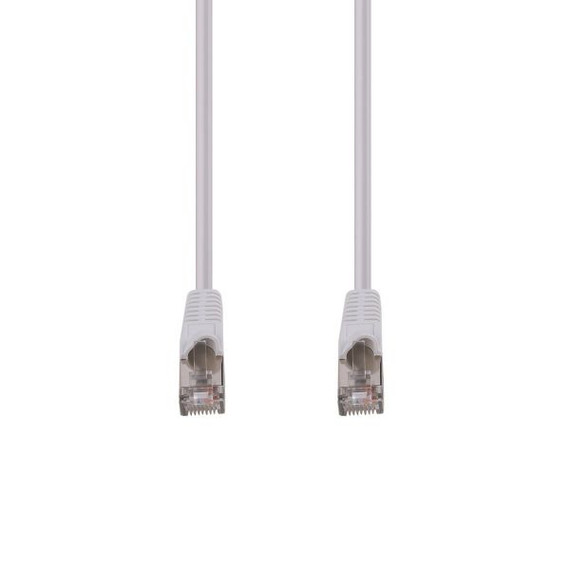 DYNAMIX 35m Cat6A S/FTP White Slimline Shielded 10G Patch Lead. 26AWG (Cat6 Augmented) 500MHz with Gold Plate Connectors.