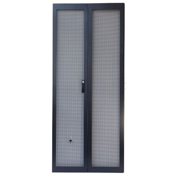 DYNAMIX 45RU Dual Mesh Pantry Style Door Kit for SR Series 600mm WideDo Cabinets