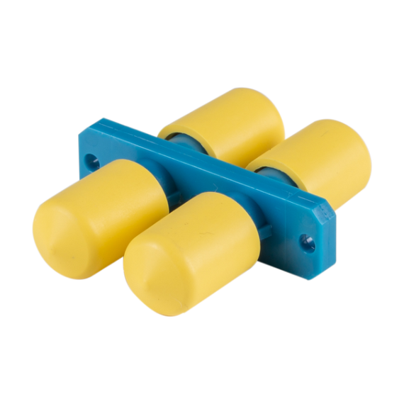 DYNAMIX Fibre ST to ST Duplex, Single-mode Joiner, Ceramic sleeve, Blue Colour