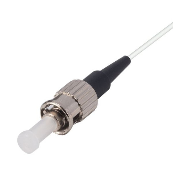 DYNAMIX 2M ST Pigtail OM1 6x Pack Colour Coded, 62.5/900um Multimode Fibre, Tight Buffer LSZH Jacket