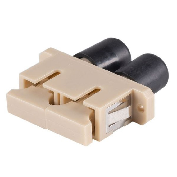 DYNAMIX Fibre SC to ST Duplex, Multimode Joiner. Ceramic Sleeve