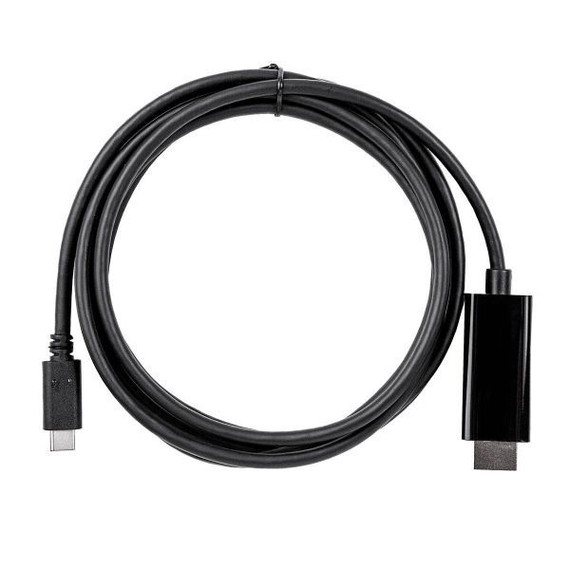 DYNAMIX 2m USB-C to HDMI Cable. Supports 4K@60Hz UHD (3840 x 2160) Supports HDR & HDCP 2.2, Plug & play, Black Colour.