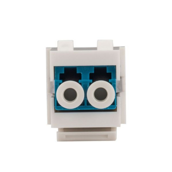 DYNAMIX LC Duplex Single-mode Slimline Keystone Face Plate Adapter