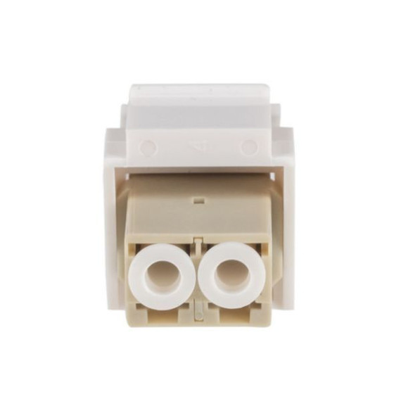 DYNAMIX LC Duplex Multimode Slimline Keystone Face Plate Adapter