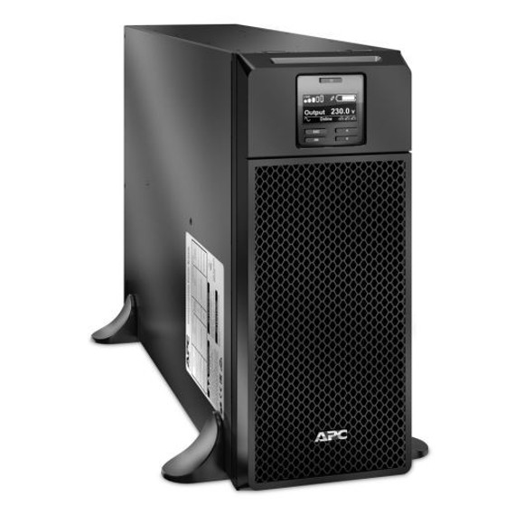 APC Smart-UPS 6000VA (6000W) 230V Input/Output. 6x IEC C13 Outlets. With Battery Backup. Intuitive LCD Interface. USB - Rj-45 Serial - & SmartSlot Connectivity - Alarm.