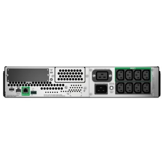 APC Smart-UPS 3000VA (2700W) 2U Rack Mount with Smart Connect. 230V Input/Output. 8x IEC C13 Outlets. With Battery Backup. LED Status Indicators. USB Connectivity.