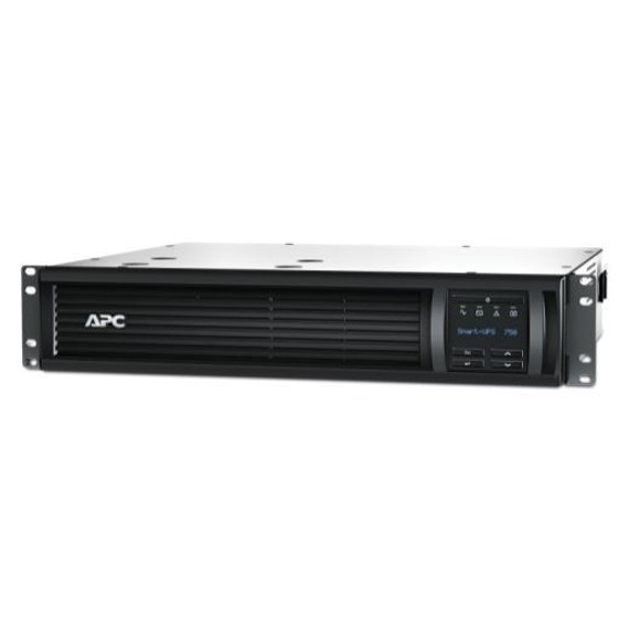 APC Smart-UPS 750VA (500W) 2U Rack Mount with Smart Connect. 230V Input/Output. 4x IEC C13 Outlets. With Battery Backup. LED Status Indicators. USB Connectivity.