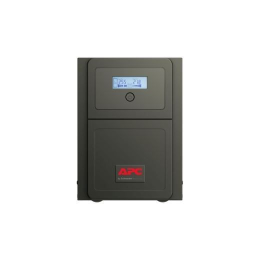 APC Easy UPS Line-Interactive 750VA (525W) Tower. 230V Input/Output. 6x IEC C13 Outlets. With Battery Backup. USB Port. LCD Graphics Display.