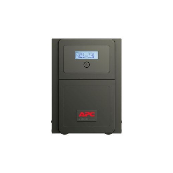 APC Easy UPS Line-Interactive 750VA (525W) Tower. 230V Input/Output. 6x IEC C13 Outlets. With Battery Backup. USB Port. LCD Graphics Display.