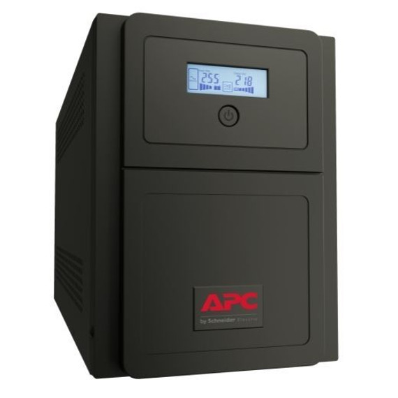 APC Easy UPS Line-Interactive 1000VA (700W) Tower. 230V Input/Output. 6x IEC C13 Outlets. With Battery Backup. USB Port. LCD Graphics Display.