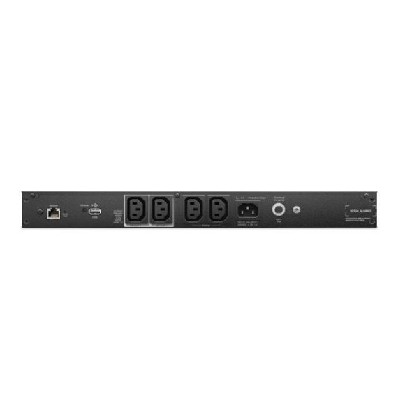 APC Smart-UPS C 500VA (400W) Lithium Ion 1U Rack Mount with Network Card. Short Depth. 230V Input/Output. 4x IEC C13 Outlets. With Battery Backup. LED Status Indicators. USB Connectivity