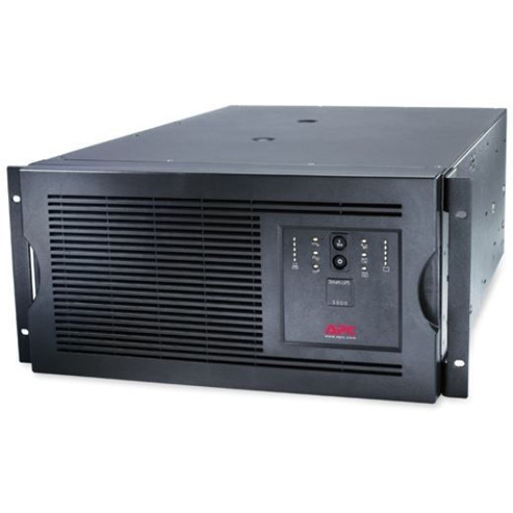 APC Smart-UPS 5000VA (4000W) 5U Rackmount/Tower. 230V Input/Output 8x IEC C13 Outlets. With Battery Backup. LED Status  Indicators. USB Connectivity. Hard Wire Input.
