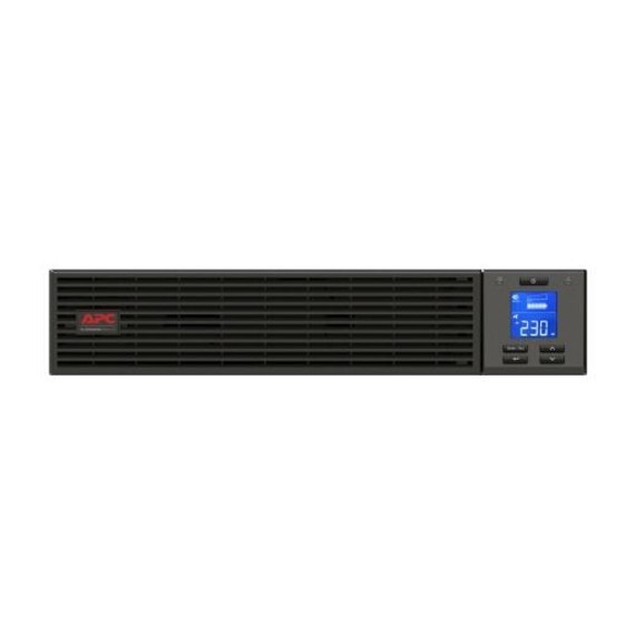 APC Easy UPS On-Line 3000VA (2400W) 2U Rack Mount. 230V Input/Output. 6x IEC C13 Outlets. With Battery Backup. Smart Slot - LCD Graphics Display.