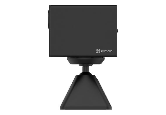 EZVIZ Mini WiFi Smart Home Indoor Battery Camera with 2-Way Talk. 1080P FHD Res - IR Night Vision - Smart Human Detect - Built-in 2000mAh Rechargable Battery - Magnetic Base - SD Card Slot. Black.