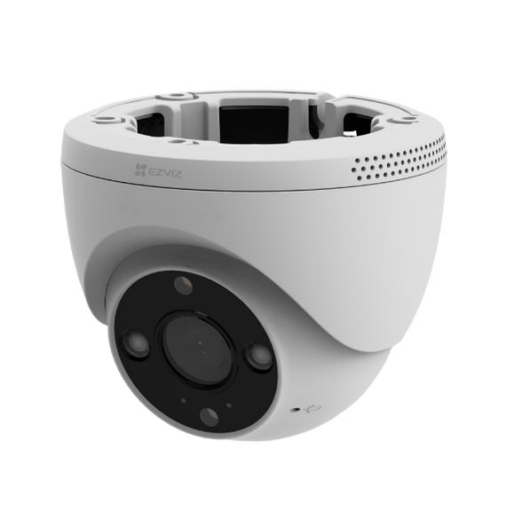 EZVIZ Outdoor WiFi Wired 2K (3MP) Security Camera with 2-Way Talk. Colour Night Vision - AI Human & Vehicle Detect - 1P67 Weatherproof - Active Defense - SD Card Slot - Supports H.265.