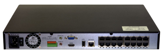 HONEYWELL 30 Series - 8 channel 4K/8MP eNVR with ARM Processor. **No HDD Included** Supports H.265 Smart Codec/H.264/MJPEG Decoding. 8x POE Ports. HDD Up to 16TB.
