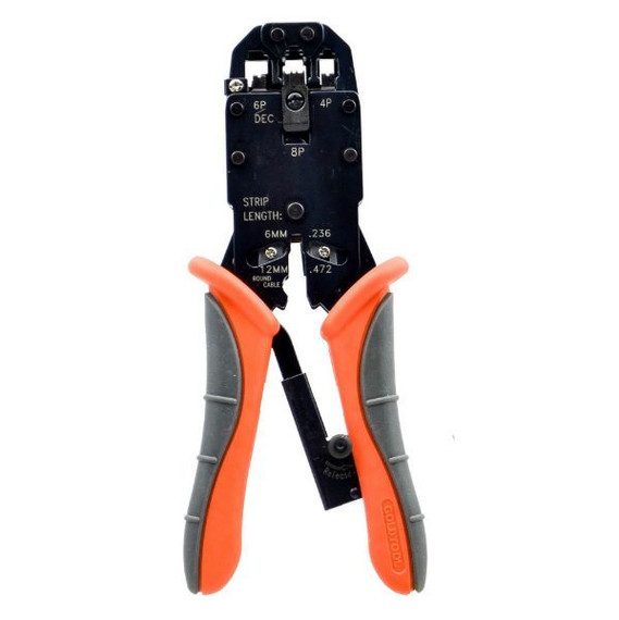 GOLDTOOL 3 Way Modular Crimping Tool for 8P - 6P - 4P Tool.