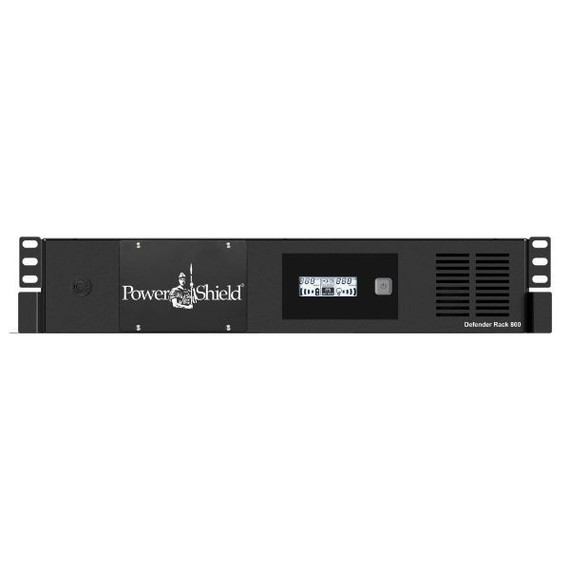 POWERSHIELD Defender Rackmount 800VA (480W) Line Interactive UPS - 6x NZ Power Sockets with Surge+Battery Backup. Compatible with ALL Wall Mounted Racks. Perfect for Shallow Wall Cabinets.
