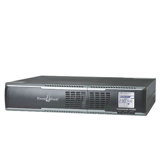POWERSHIELD Commander RT 3000VA/2700W UPS. Line interactive pure sine wave output. Rack/Tower design (2RU) hot-swappable batteries - NZ + IEC outputs. Leading surge protection.