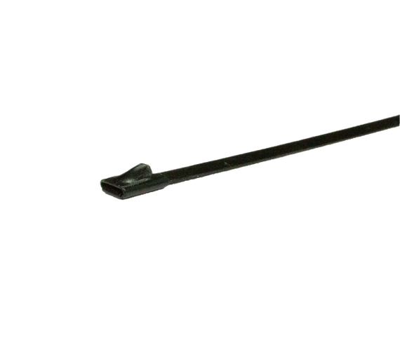 POWERFORCE Cable Tie 316SS 200mm x 4.6mm Pack of 100. Self Locking Ball-lock design. Temp Range: -80C to +500C. Weather - Water - Salt Spray - Corrosion - Fire and UV Resistant. Non-magnetic.