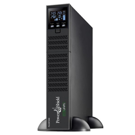POWERSHIELD Centurion RT LiFePO4 3000VA Lithium-Iron Online UPS. True double-conversion. Output power factor 0.9. HID Communication via USB. Hot swappable battery design. Extra large charger. POWERSHIELD Centurion RT LiFePO4 3000VA Lithium-Iron Online UPS. True double-conversion. Output power factor 0.9. HID Communication via USB. Hot swappable battery design. Extra large charger.
