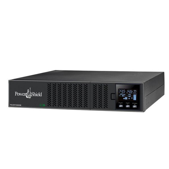 POWERSHIELD Centurion RT 2000VA / 1800W Short Base Double Conversion True Online UPS. Power Factor 0.9 Rack/Tower Design (2RU) Hot-Swappable Battery. EBM Compatible to Extend Runtime POWERSHIELD Centurion RT 2000VA / 1800W Short Base Double Conversion True Online UPS. Power Factor 0.9 Rack/Tower Design (2RU) Hot-Swappable Battery. EBM Compatible to Extend Runtime