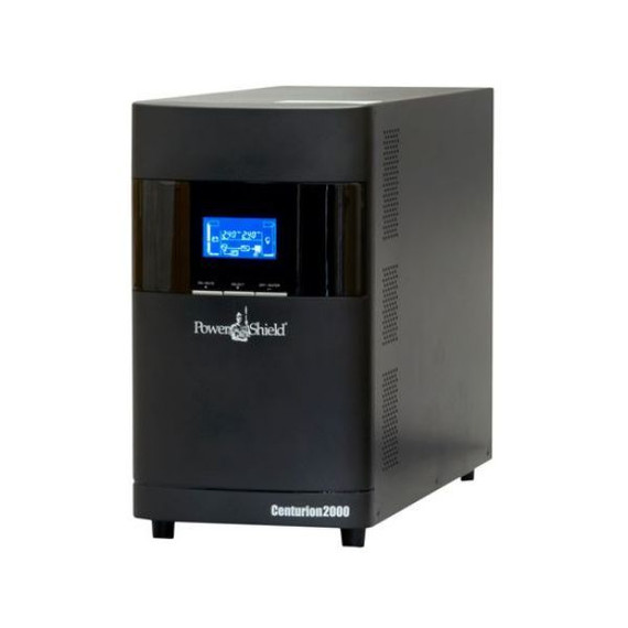 POWERSHIELD Centurion Tower 2000VA/ 1800W Double Conversion True Online UPS. 4x NZ Outlets + 2x IEC Outlets. EBM Compatible for Extended Runtime - Programmable Power outlets