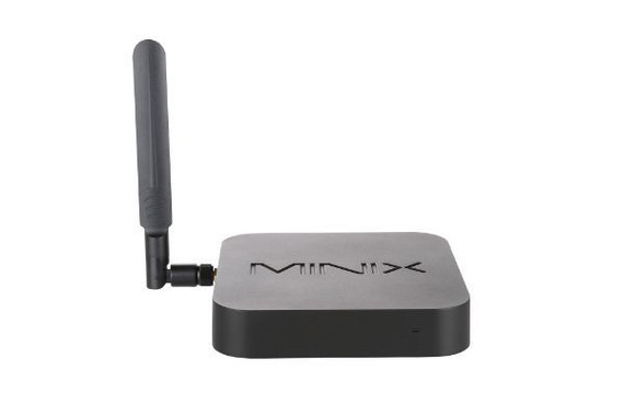MINIX NEO Z83-4 Windows 10 PRO Fanless Mini PC with M2 Remote Intel X5-Z8350 (64-bit) - 4GB DDR3L - 802.11ac Dual-Band Wi-Fi - Bluetooth 4.2 - HDMI 1.4 (4K@30Hz) - Mini DP - Intel HD Graphics - RJ-45 - Micro SD