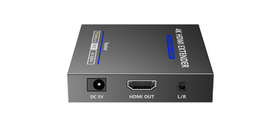 LENKENG HDMI 2.0 Extender over Cat6/6e Kit with PoC for Rx. Supports up to 4K@60Hz. Zero Latency. One Way IR Remote Control. Transmit HDMI Signal up to 70m. EDID Passback. L/R Audio Output Rx