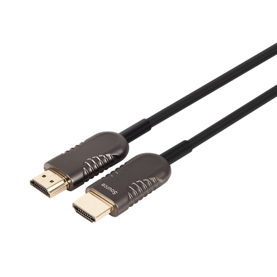 UNITEK 60m UltraPro HDMI 2.0 Fibre Active Optic Cable. OD 4.0mm. Zinc Alloy Connector. Supports CEC. Max Res: 4K@60Hz (3840x2160) HDR. DV Dolby Vision Compliant