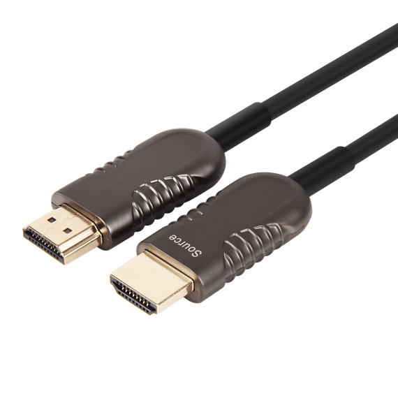 UNITEK 60m UltraPro HDMI 2.0 Fibre Active Optic Cable. OD 4.0mm. Zinc Alloy Connector. Supports CEC. Max Res: 4K@60Hz (3840x2160) HDR. DV Dolby Vision Compliant