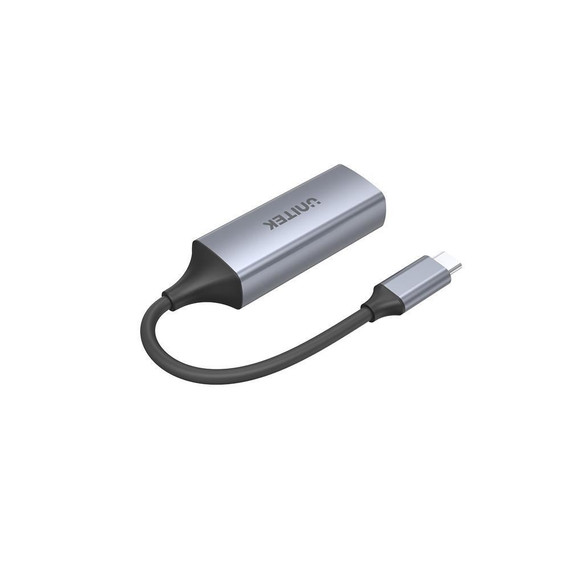UNITEK USB-C 3.1 to Gigabit Ethernet 5Gbps Aluminum Adapter. Convert USB-C to Gigabit Ethernet (RJ45). Aluminum Housing. IPv4/IPv6 - COE - Wake-on-LAN - Full & Half-duplex - Bus-powered - Plug/Play