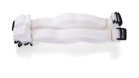 VELCRO VELSTRAP 600mm x 25mm. Reusable Self-Engaging High Strength Strap. Utilising a Buckle for Optimum Tensioning. Fast & Easy Engagement & Release. Easy Cable Management. Sold Per Strap. White