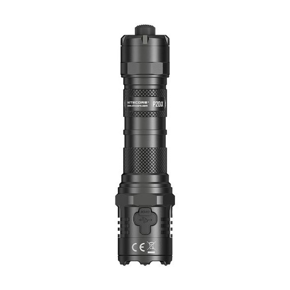 Nitecore Rechargeable Tactical Led Flashlight 4000 Lum With Ceramic-Tipped Strike Bezel