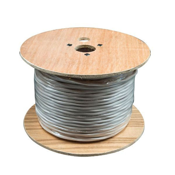 DYNAMIX 152m 2Core 16AWG/1.31mm Dual Sheath High-Performance Speaker Cable. 65/0.16BCx2C, OD: 5.8mm, Rip Cord CL3 Rated. Colour White Jacket. Meter Marked.