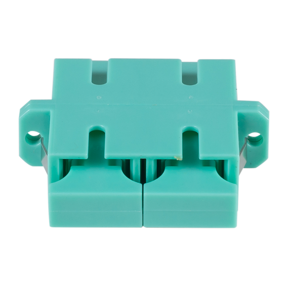 DYNAMIX Fibre SC to SC Duplex, Multimode Joiner, PhBr sleeve, Aqua Colour