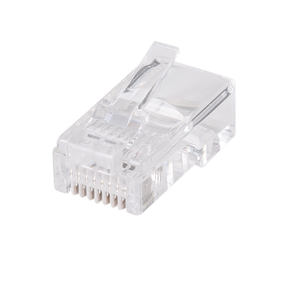 DYNAMIX RJ14 Plug 200pc Jar, 4P4C Modular Plug. 6 micron.