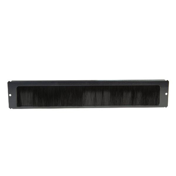 DYNAMIX Cabinet cable entry bar with brush. Dimensions: 360 x 67mm