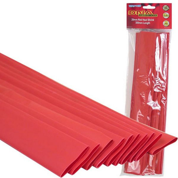 Heatshrink 20Mm Red (10 Pack)