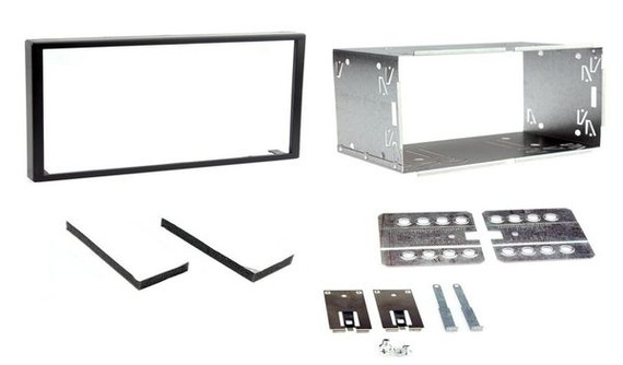 Fitting Kit Universal Double Din Cage Kit 103Mm (Black Trim)