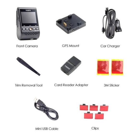 Viofo Dashcam 4K A129 Pro Single Camera Wifi + Gps